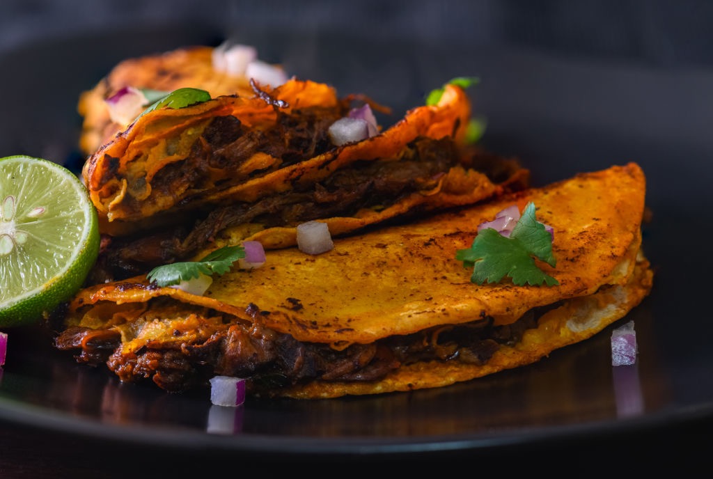 Original reference photograph of Guapo Taco on its plate